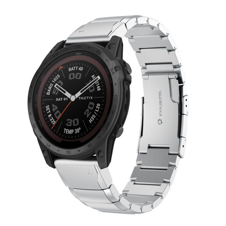 Cinturino in acciaio inossidabile con guscio di tartaruga da 26 mm, For Garmin Fenix 7X, For Garmin Enduro 2, For Garmin Tactix 7, For Garmin Tactix 7 Pro, For Garmin Fenix 7X Solar, For Garmin Tactix Delta, For Garmin Enduro, For Garmin Fenix 6X      ...