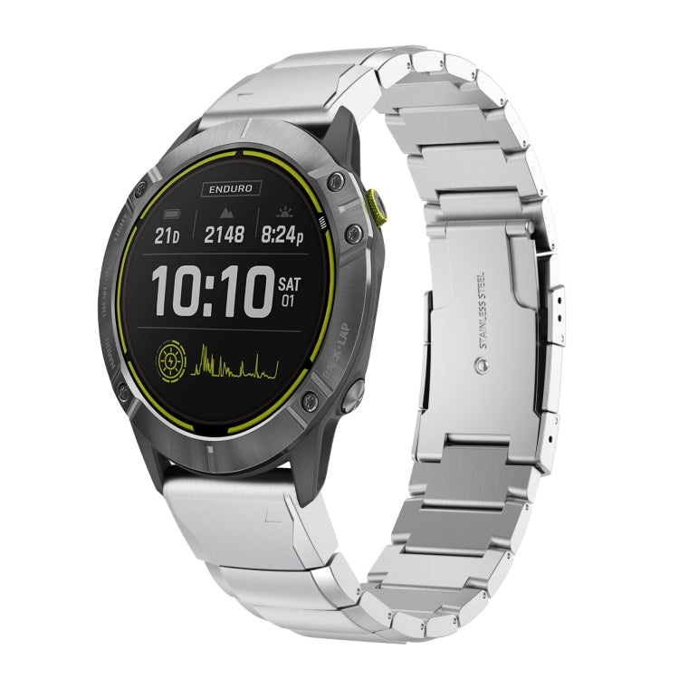 Cinturino in acciaio inossidabile con guscio di tartaruga da 26 mm, For Garmin Fenix 7X, For Garmin Enduro 2, For Garmin Tactix 7, For Garmin Tactix 7 Pro, For Garmin Fenix 7X Solar, For Garmin Tactix Delta, For Garmin Enduro, For Garmin Fenix 6X      ...