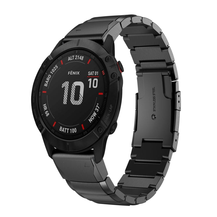 Cinturino in acciaio inossidabile con guscio di tartaruga da 26 mm, For Garmin Fenix 7X, For Garmin Enduro 2, For Garmin Tactix 7, For Garmin Tactix 7 Pro, For Garmin Fenix 7X Solar, For Garmin Tactix Delta, For Garmin Enduro, For Garmin Fenix 6X      ...