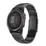 Cinturino in acciaio inossidabile con guscio di tartaruga da 26 mm, For Garmin Fenix 3, For Garmin Fenix 3 HR, For Garmin Descent MK 2, For Garmin Descent MK 2i