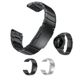 Cinturino in acciaio inossidabile con guscio di tartaruga da 22 mm, For Garmin Fenix 7, For Garmin Fenix 7 Solar, For Garmin Fenix 7 Sapphire Solar, For Garmin EPIX Gen 2, For Garmin Approach S62, For Garmin Fenix 6 GPS, For Garmin Fenix 6 Pro GPS     ...