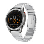 Cinturino in acciaio inossidabile con guscio di tartaruga da 22 mm, For Garmin Fenix 7, For Garmin Fenix 7 Solar, For Garmin Fenix 7 Sapphire Solar, For Garmin EPIX Gen 2, For Garmin Approach S62, For Garmin Fenix 6 GPS, For Garmin Fenix 6 Pro GPS     ...