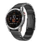 Cinturino in acciaio inossidabile con guscio di tartaruga da 22 mm, For Garmin Fenix 7, For Garmin Fenix 7 Solar, For Garmin Fenix 7 Sapphire Solar, For Garmin EPIX Gen 2, For Garmin Approach S62, For Garmin Fenix 6 GPS, For Garmin Fenix 6 Pro GPS     ...