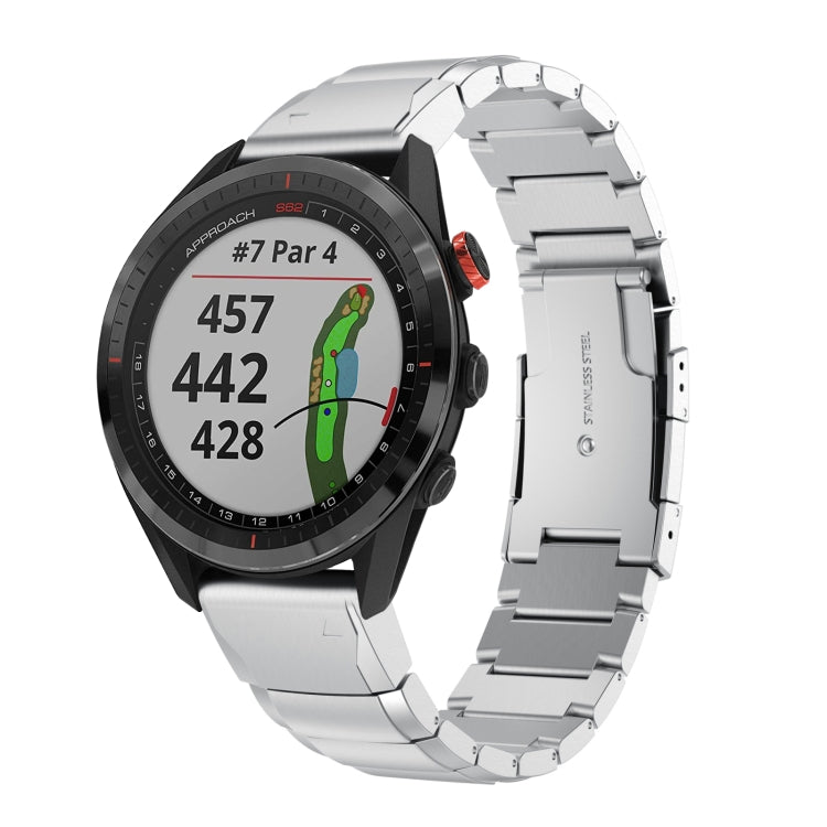 Cinturino in acciaio inossidabile con guscio di tartaruga da 22 mm, For Garmin Fenix 7, For Garmin Fenix 7 Solar, For Garmin Fenix 7 Sapphire Solar, For Garmin EPIX Gen 2, For Garmin Approach S62, For Garmin Fenix 6 GPS, For Garmin Fenix 6 Pro GPS     ...