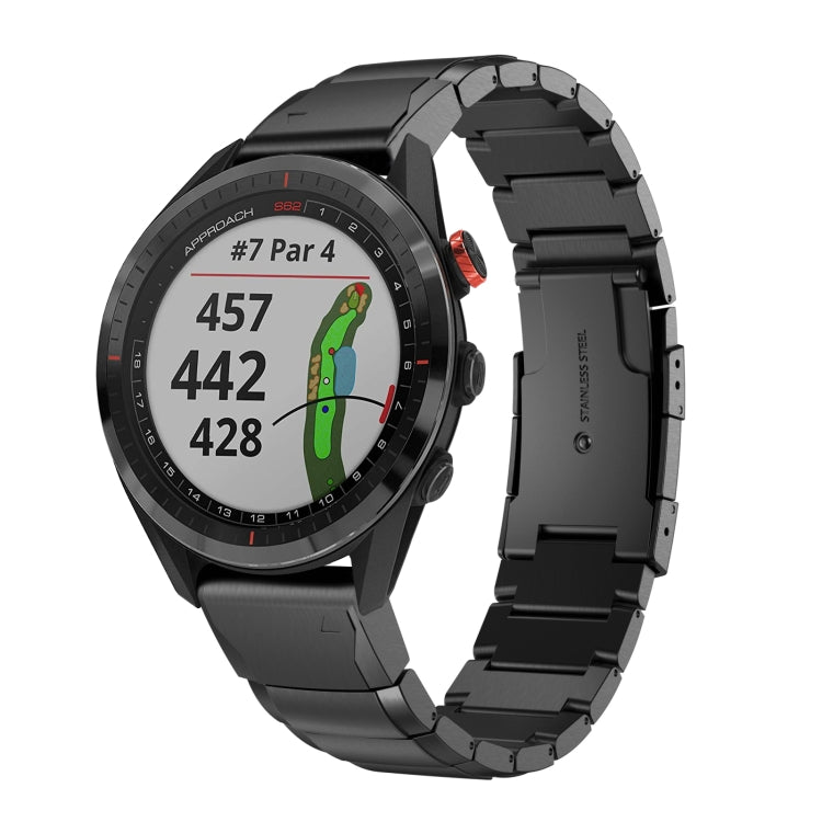 Cinturino in acciaio inossidabile con guscio di tartaruga da 22 mm, For Garmin Fenix 7, For Garmin Fenix 7 Solar, For Garmin Fenix 7 Sapphire Solar, For Garmin EPIX Gen 2, For Garmin Approach S62, For Garmin Fenix 6 GPS, For Garmin Fenix 6 Pro GPS     ...