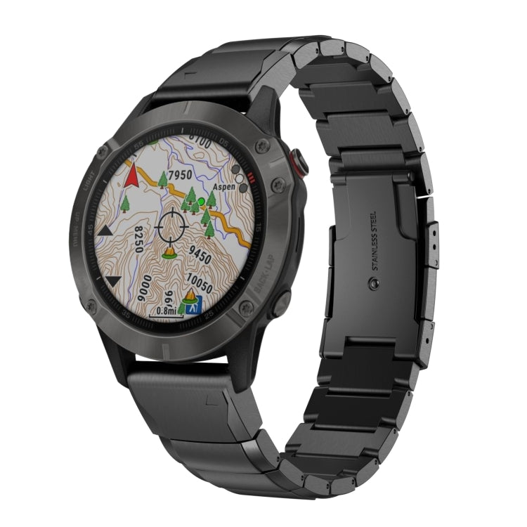 Cinturino in acciaio inossidabile con guscio di tartaruga da 22 mm, For Garmin Fenix 7, For Garmin Fenix 7 Solar, For Garmin Fenix 7 Sapphire Solar, For Garmin EPIX Gen 2, For Garmin Approach S62, For Garmin Fenix 6 GPS, For Garmin Fenix 6 Pro GPS     ...