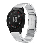 Cinturino in acciaio inossidabile con guscio di tartaruga da 22 mm, For Garmin Fenix 7, For Garmin Fenix 7 Solar, For Garmin Fenix 7 Sapphire Solar, For Garmin EPIX Gen 2, For Garmin Approach S62, For Garmin Fenix 6 GPS, For Garmin Fenix 6 Pro GPS     ...