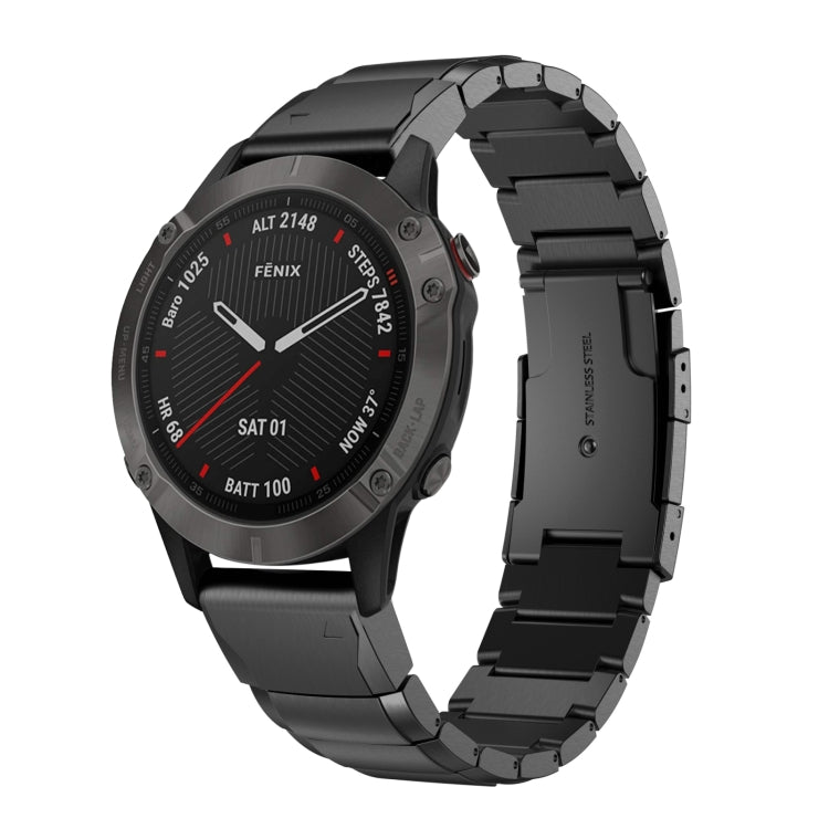 Cinturino in acciaio inossidabile con guscio di tartaruga da 22 mm, For Garmin Fenix 7, For Garmin Fenix 7 Solar, For Garmin Fenix 7 Sapphire Solar, For Garmin EPIX Gen 2, For Garmin Approach S62, For Garmin Fenix 6 GPS, For Garmin Fenix 6 Pro GPS     ...