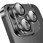 Per iPhone 14 Pro / 14 Pro Max ENKAY Hat-Prince 9H Obiettivo fotocamera posteriore Vetro temperato Pellicola in lega di alluminio