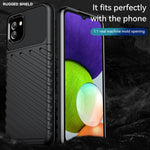 Custodia protettiva morbida per telefono Thunderbolt antiurto in TPU, For Samsung Galaxy F04, For Redmi K60E, For Redmi Note12 Pro Speed, For Redmi 12C