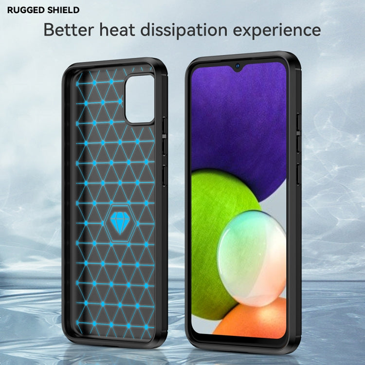 Custodia per telefono TPU in fibra di carbonio con trama spazzolata, For Samsung Galaxy F04, For Xiaomi Redmi K60E, For Xiaomi Poco C50, For Xiaomi Redmi Note 12 Pro Speed, For Infinix Note 12i, For Infinix Hot 12 Play, For Infinix Hot 12 Play NFC     ...