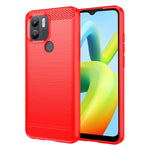 Custodia per telefono TPU in fibra di carbonio con trama spazzolata, For Samsung Galaxy F04, For Xiaomi Redmi K60E, For Xiaomi Poco C50, For Xiaomi Redmi Note 12 Pro Speed, For Infinix Note 12i, For Infinix Hot 12 Play, For Infinix Hot 12 Play NFC     ...