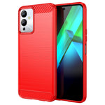 Custodia per telefono TPU in fibra di carbonio con trama spazzolata, For Samsung Galaxy F04, For Xiaomi Redmi K60E, For Xiaomi Poco C50, For Xiaomi Redmi Note 12 Pro Speed, For Infinix Note 12i, For Infinix Hot 12 Play, For Infinix Hot 12 Play NFC     ...
