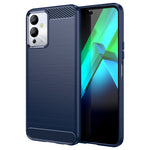 Custodia per telefono TPU in fibra di carbonio con trama spazzolata, For Samsung Galaxy F04, For Xiaomi Redmi K60E, For Xiaomi Poco C50, For Xiaomi Redmi Note 12 Pro Speed, For Infinix Note 12i, For Infinix Hot 12 Play, For Infinix Hot 12 Play NFC     ...