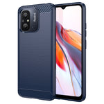Custodia per telefono TPU in fibra di carbonio con trama spazzolata, For Infinix Hot 12 Pro, For Xiaomi Redmi K60, For Xiaomi Redmi K60 Pro, For Xiaomi Redmi 12C