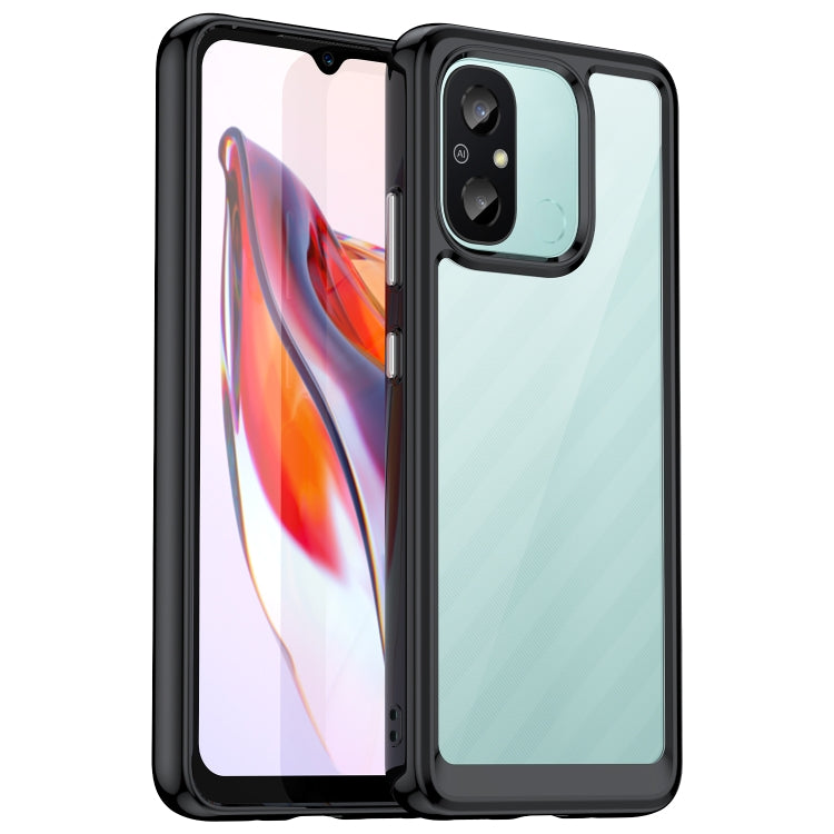 Custodia per telefono in acrilico + TPU serie colorata, For Xiaomi Redmi 12C