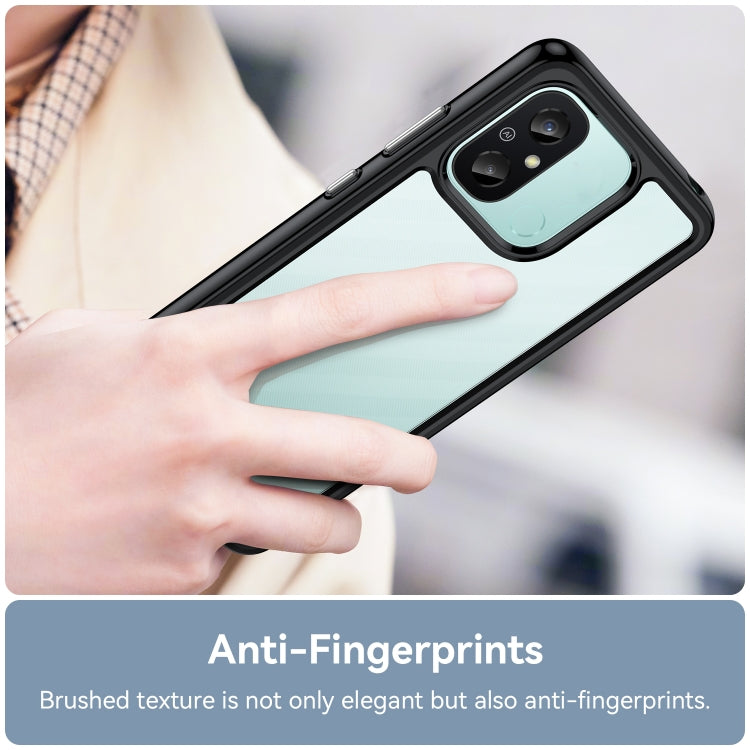 Custodia per telefono in acrilico + TPU serie colorata, For Xiaomi Redmi 12C
