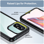 Custodia per telefono in acrilico + TPU serie colorata, For Xiaomi Redmi 12C