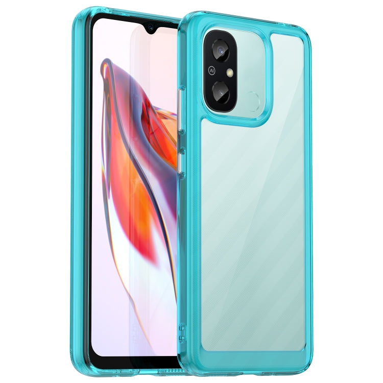 Custodia per telefono in acrilico + TPU serie colorata, For Xiaomi Redmi 12C