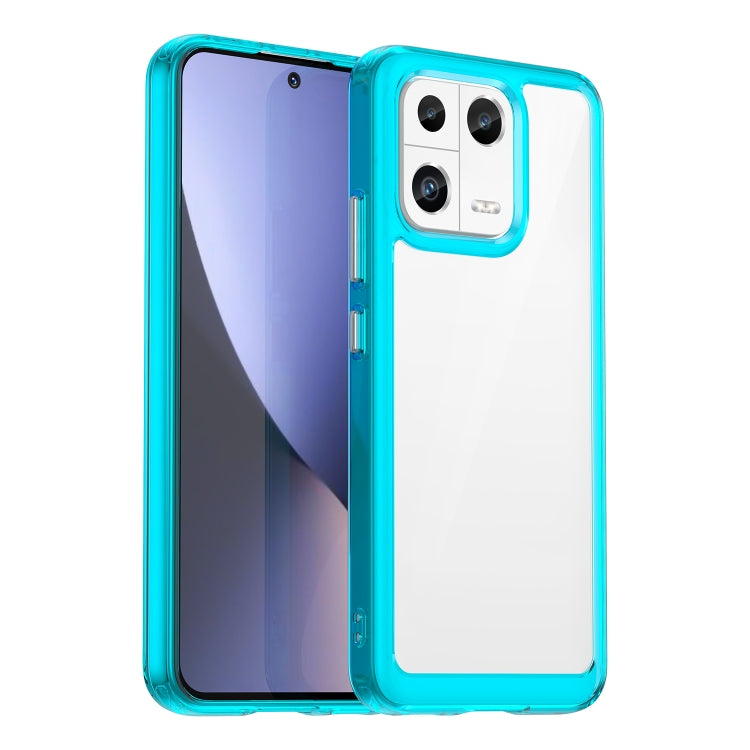 Custodia per telefono in acrilico + TPU serie colorata, For Xiaomi 13, For Xiaomi 13 Pro