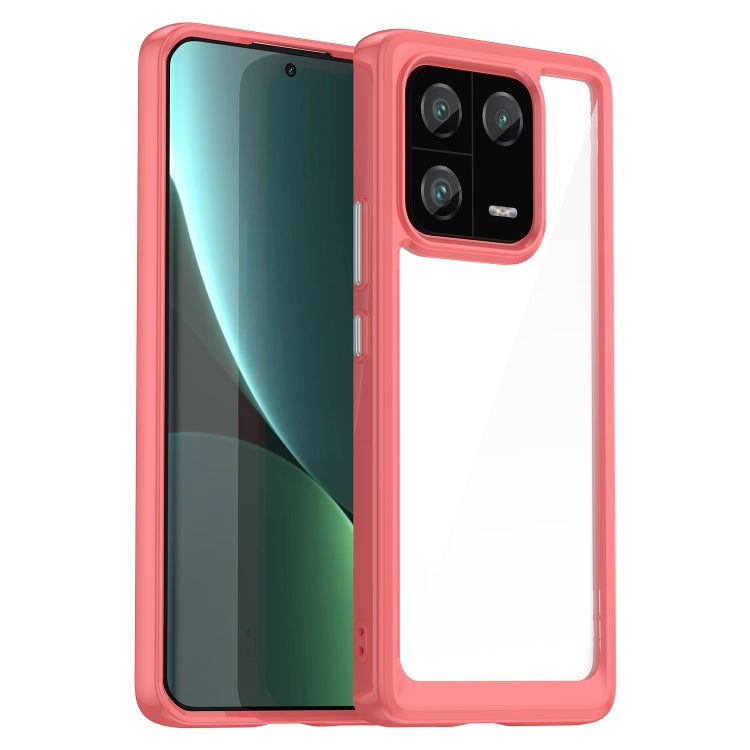 Custodia per telefono in acrilico + TPU serie colorata, For Xiaomi 13, For Xiaomi 13 Pro