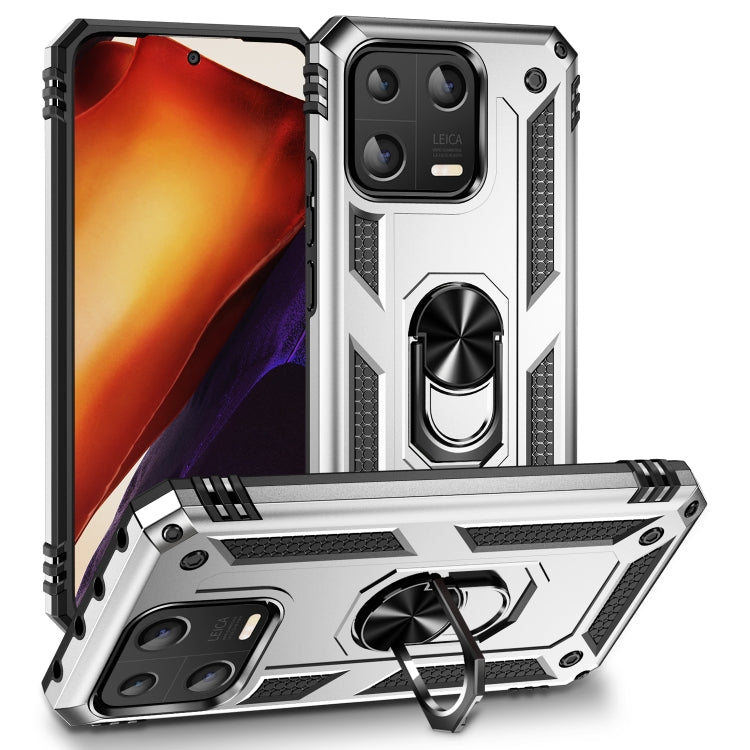 Custodia per telefono antiurto in TPU + PC con supporto, For Xiaomi 13, For Xiaomi 13 Pro