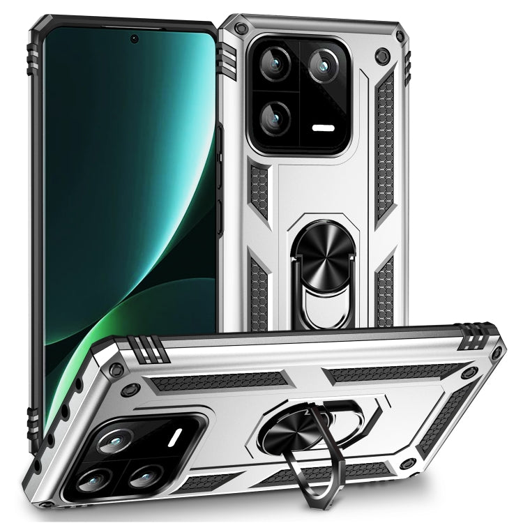Custodia per telefono antiurto in TPU + PC con supporto, For Xiaomi 13, For Xiaomi 13 Pro