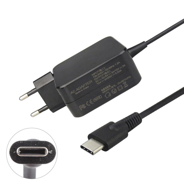 Caricabatterie USB-C 45W compatibile PD Type-C