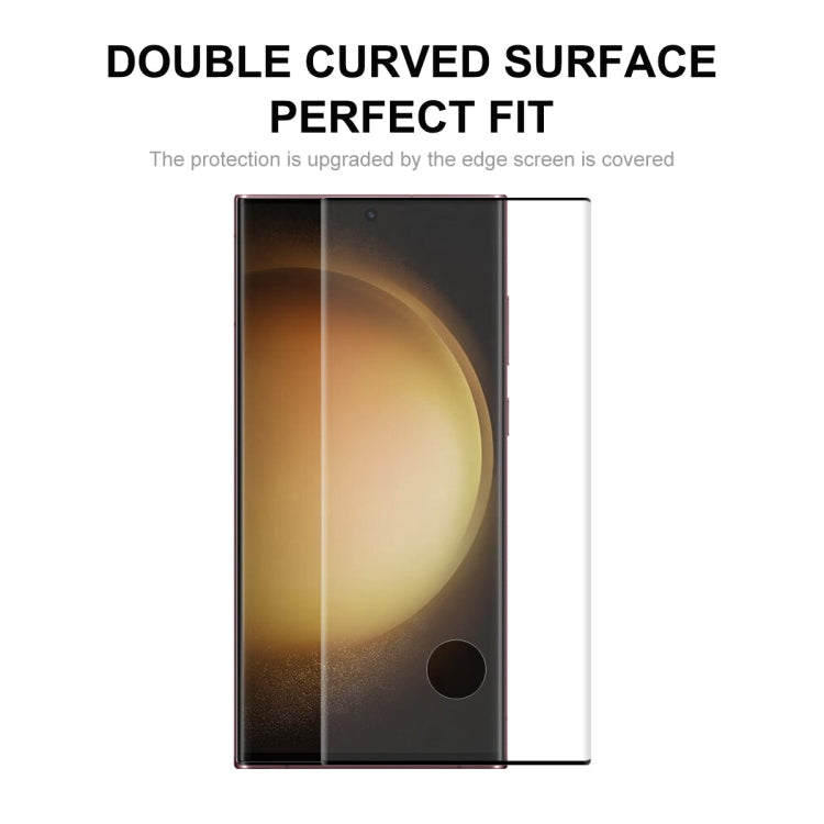 Per Samsung Galaxy S23 Ultra 5G ENKAY 3D Pellicola in vetro temperato a prova di esplosione per piegatura a caldo, 1pc, 2pcs, 5pcs