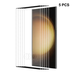 Per Samsung Galaxy S23 Ultra 5G ENKAY 3D Pellicola in vetro temperato a prova di esplosione per piegatura a caldo, 1pc, 2pcs, 5pcs