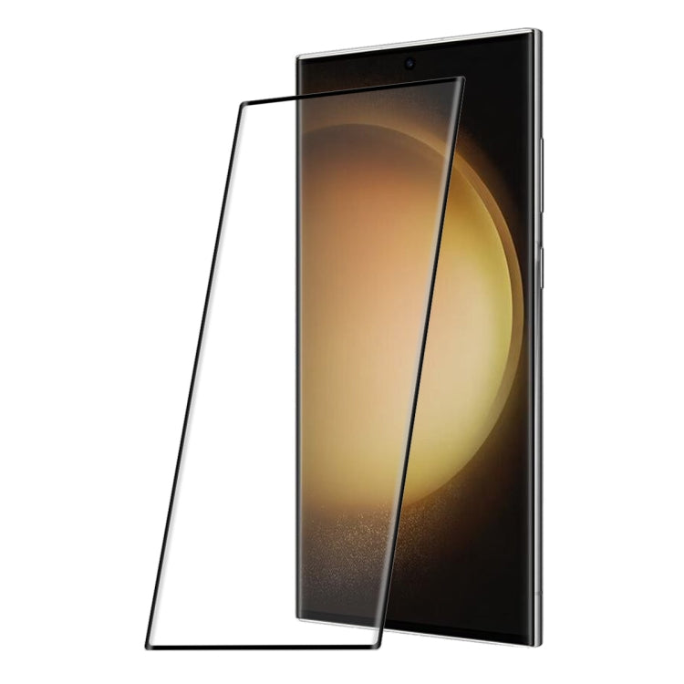 Per Samsung Galaxy S23 Ultra 5G ENKAY 3D Full Glue Piegatura a caldo Pellicola in vetro temperato a prova di esplosione, supporto impronta digitale ultrasonica Unclock, For Samsung Galaxy S23 Ultra 5G(1pc), For Samsung Galaxy S23 Ultra 5G(2pcs)        ...
