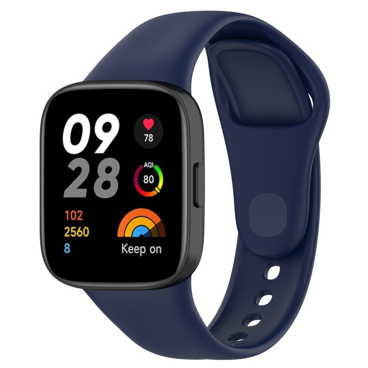 Cinturino per orologio in silicone tinta unita tipo loop, For Redmi Watch 3