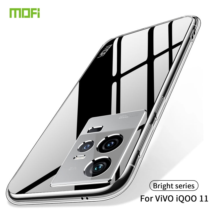 Custodia per telefono in TPU ultrasottile serie MOFI Ming, For vivo iQOO11, For vivo Y02 4G, For Tecno Camon 19 / 19 Pro, For OPPO Reno9 Pro+ 5G, For OPPO Reno9 / Reno9 Pro 5G