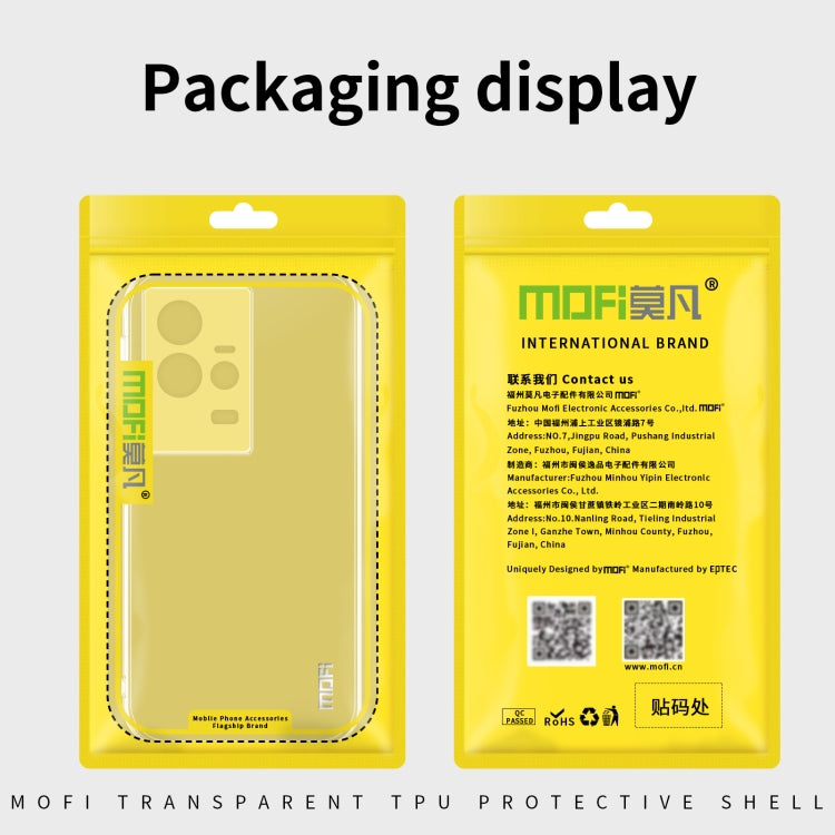 Custodia per telefono in TPU ultrasottile serie MOFI Ming, For vivo iQOO11, For vivo Y02 4G, For Tecno Camon 19 / 19 Pro, For OPPO Reno9 Pro+ 5G, For OPPO Reno9 / Reno9 Pro 5G