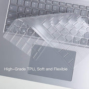 ENKAY Pellicola protettiva per tastiera ultrasottile in morbido TPU, For Microsoft Surface Laptop Go 1/2 12.4, For Microsoft Surface Laptop 2/3/4/5 13.5
