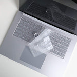 ENKAY Pellicola protettiva per tastiera ultrasottile in morbido TPU, For Microsoft Surface Laptop Go 1/2 12.4, For Microsoft Surface Laptop 2/3/4/5 13.5