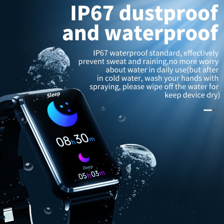 EP02 Smart Watch con schermo a colori da 1,57 pollici, supporto monitoraggio della frequenza cardiaca / monitoraggio della pressione sanguigna