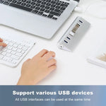 7301 Adattatore di alimentazione ad alta velocità HUB USB 3.0 a 7 porte da 5 Gbps, 7 Ports 5Gbps