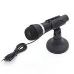 Microfono stereo 3,5 mm per computer con supporto