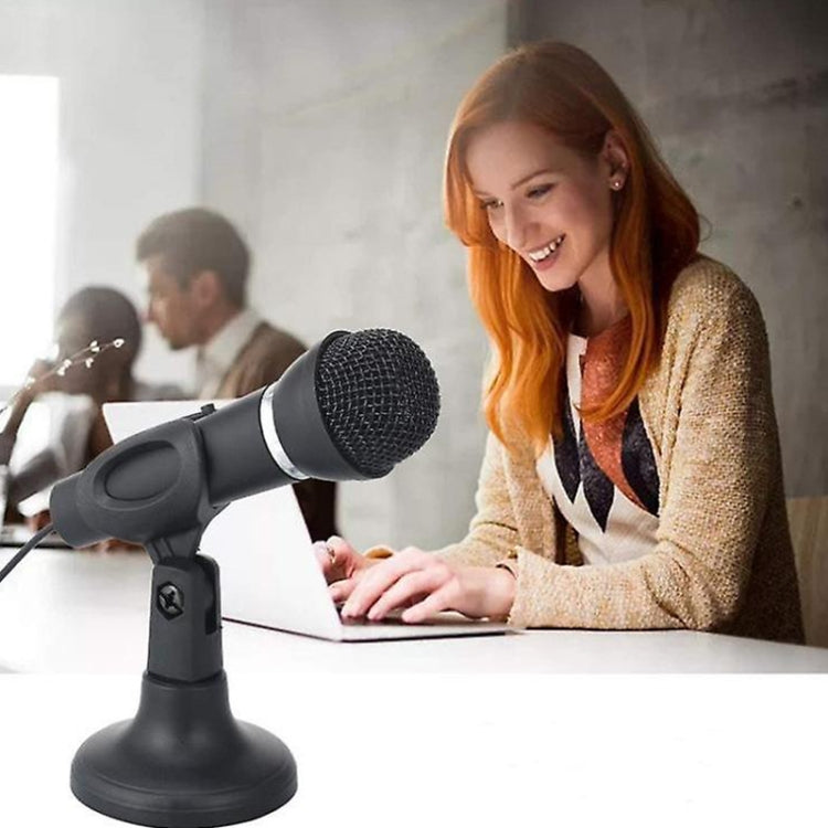 Microfono stereo 3,5 mm per computer con supporto