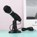 Microfono stereo 3,5 mm per computer con supporto