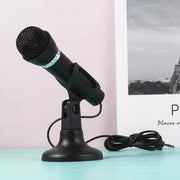 Microfono stereo 3,5 mm per computer con supporto