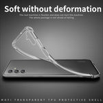 Serie MOFI Ming Guscio protettivo completo in TPU ultrasottile completamente trasparente, For Samsung Galaxy A14 5G, For Samsung Galaxy A34 5G