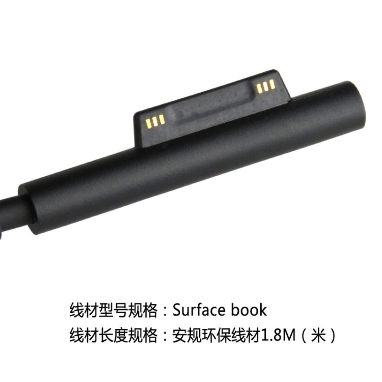 Per Microsoft Surface Book 1706 Adattatore di alimentazione per laptop 15 V 4 A 44 W