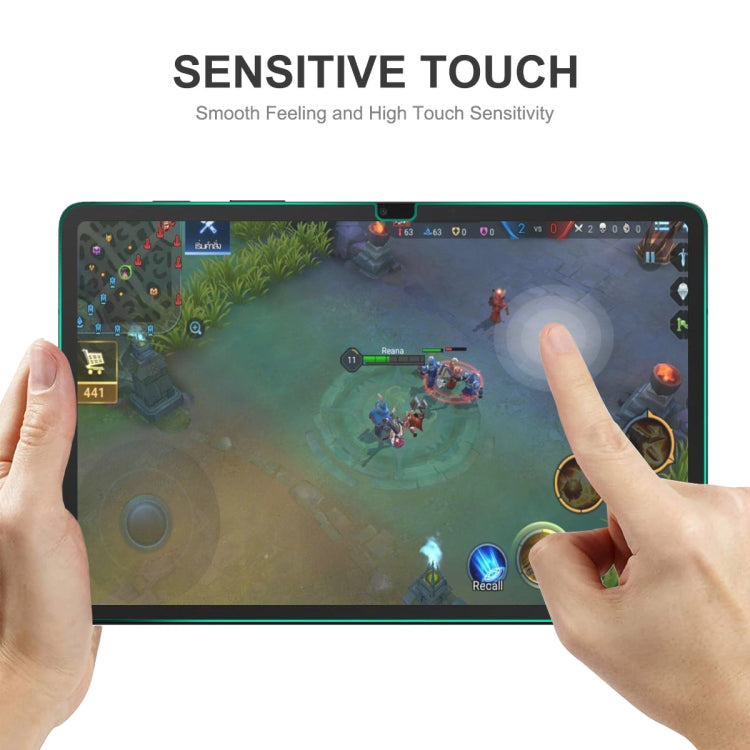 Per Samsung Galaxy Tab S8 + 12.4 ENKAY Pellicola in vetro temperato antideflagrante da 0,33 mm, For Samsung Galaxy Tab S8+ 12.4(1 PC), For Samsung Galaxy Tab S8+ 12.4(2pcs)