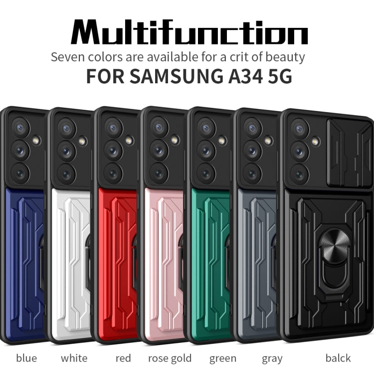 Custodia smartphone Camshield con slot scheda per Samsung Galaxy