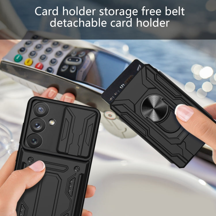 Custodia smartphone Camshield con slot scheda per Samsung Galaxy
