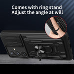 Custodia smartphone Camshield con slot scheda per Samsung Galaxy