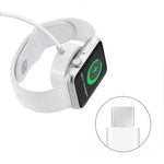 Cavo di ricarica rapido magnetico USB-C / Type-C da 1 m per orologi Apple Series Ultra/8/7/6/SE/SE2/5/4/3/2, DS-XB012