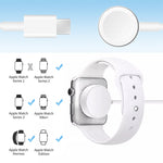 Cavo di ricarica rapido magnetico USB-C / Type-C da 1 m per orologi Apple Series Ultra/8/7/6/SE/SE2/5/4/3/2, DS-XB012